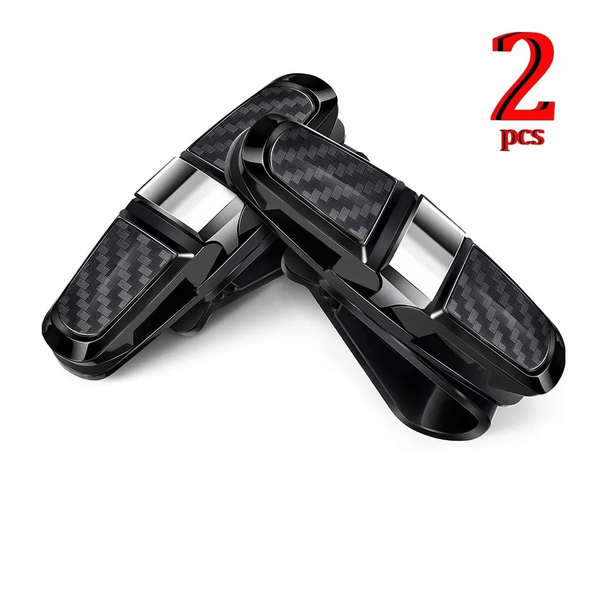 Set Clip Porta Lentes Para Visera De Automóvil