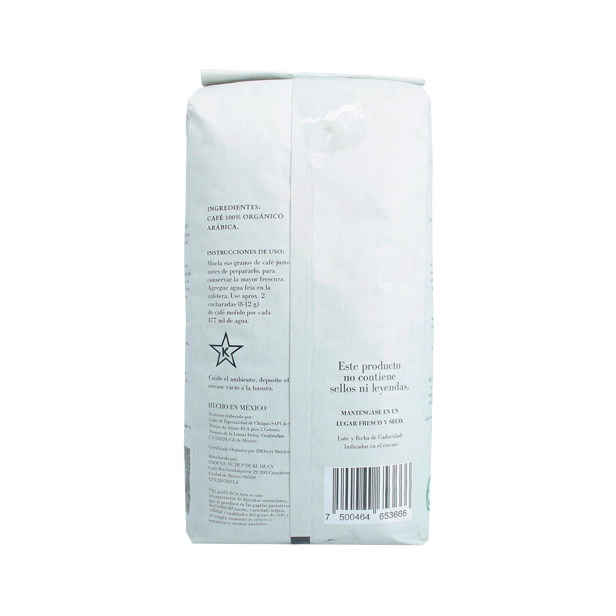Café Tostado Espresso The Coffee Farmers Co-op 1 Kg