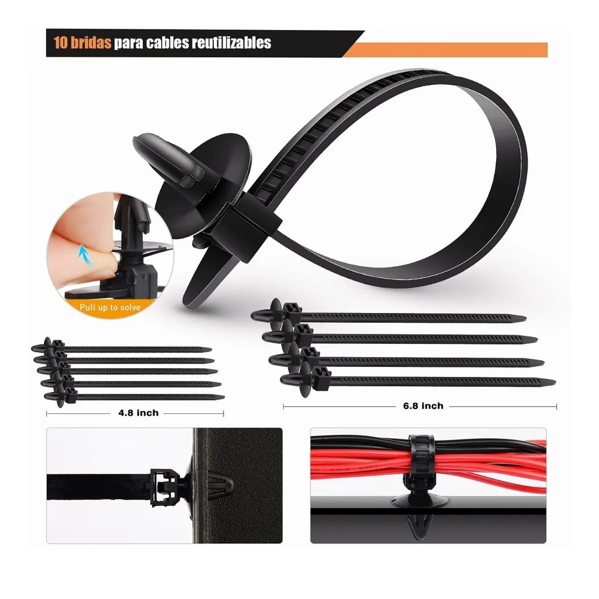 Kit De Remaches Y Clips De Plástico Para Auto 725 Piezas