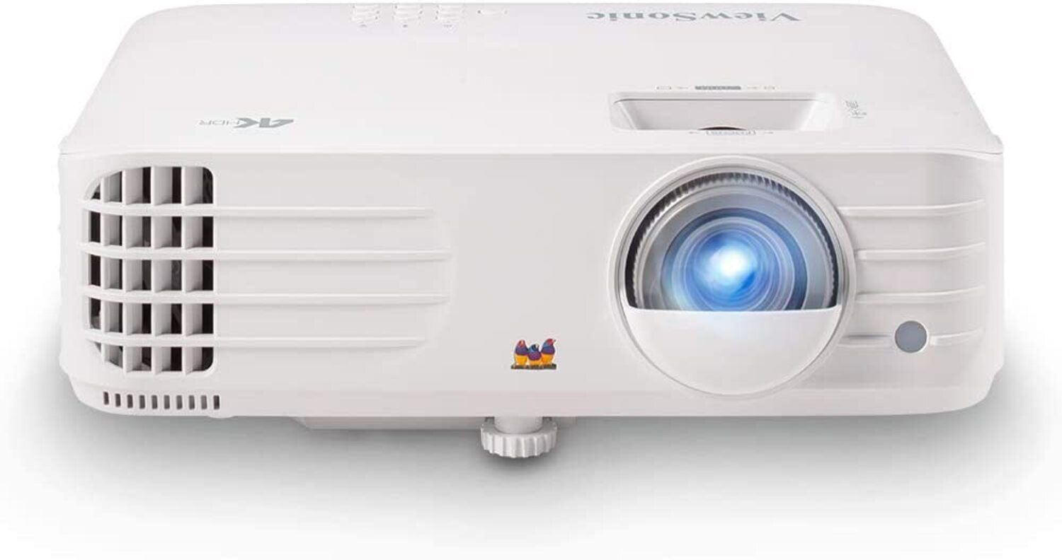 Proyector de cine en casa con HDR ViewSonic PX701 4K UHD 3200 lúmenes Netflix videoproyector 300"