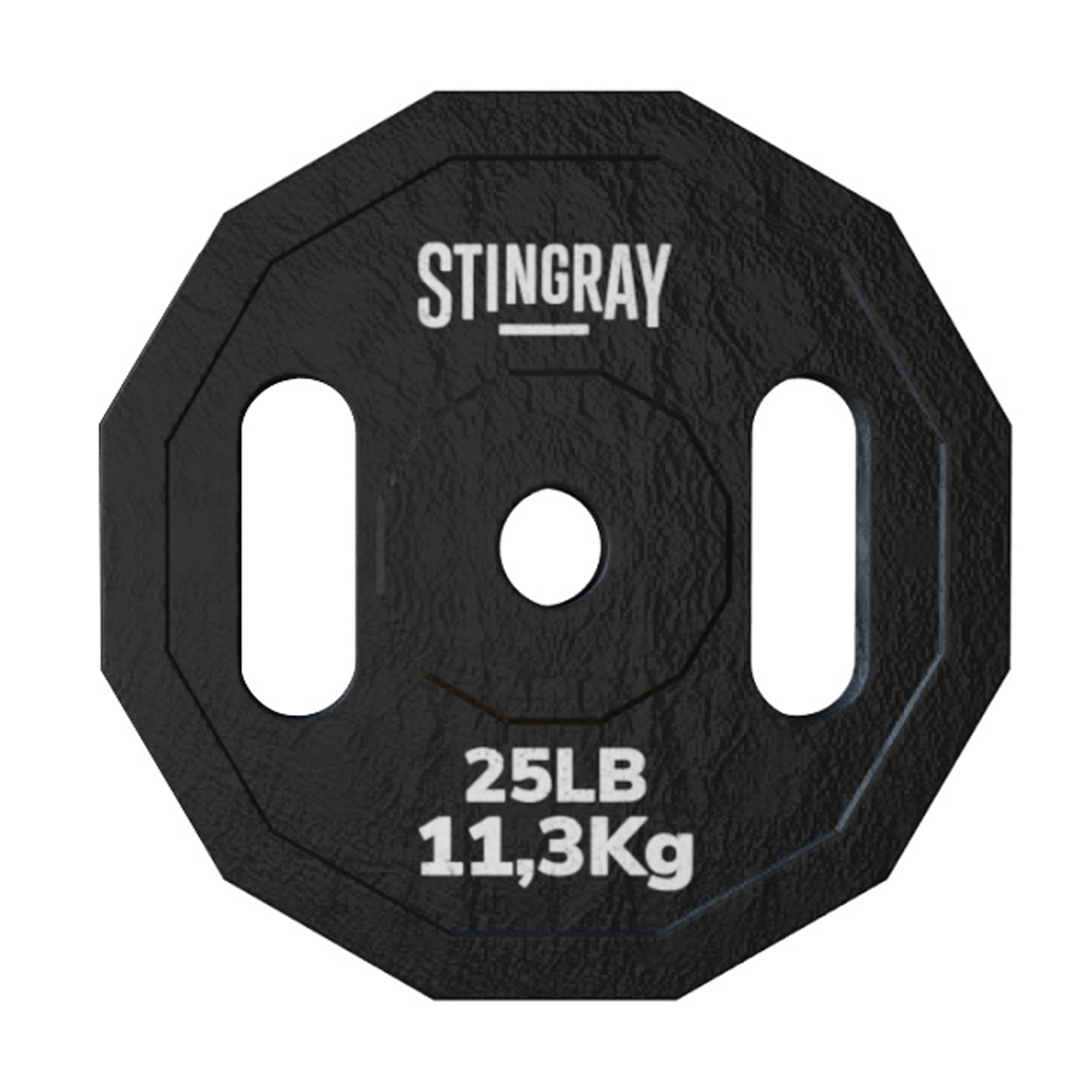 Disco de Acero para Barra 25 lbs./11.33 kgs Stingray SFDISC-25LB