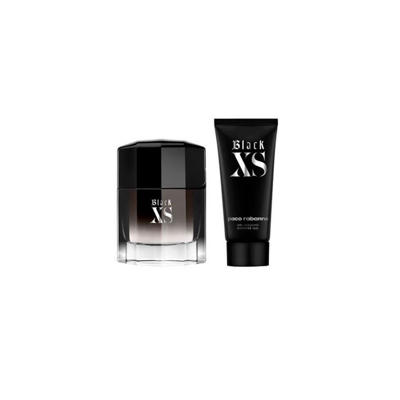 Estuche  Paco Rabanne Black XS  2pzs Metal hombre
