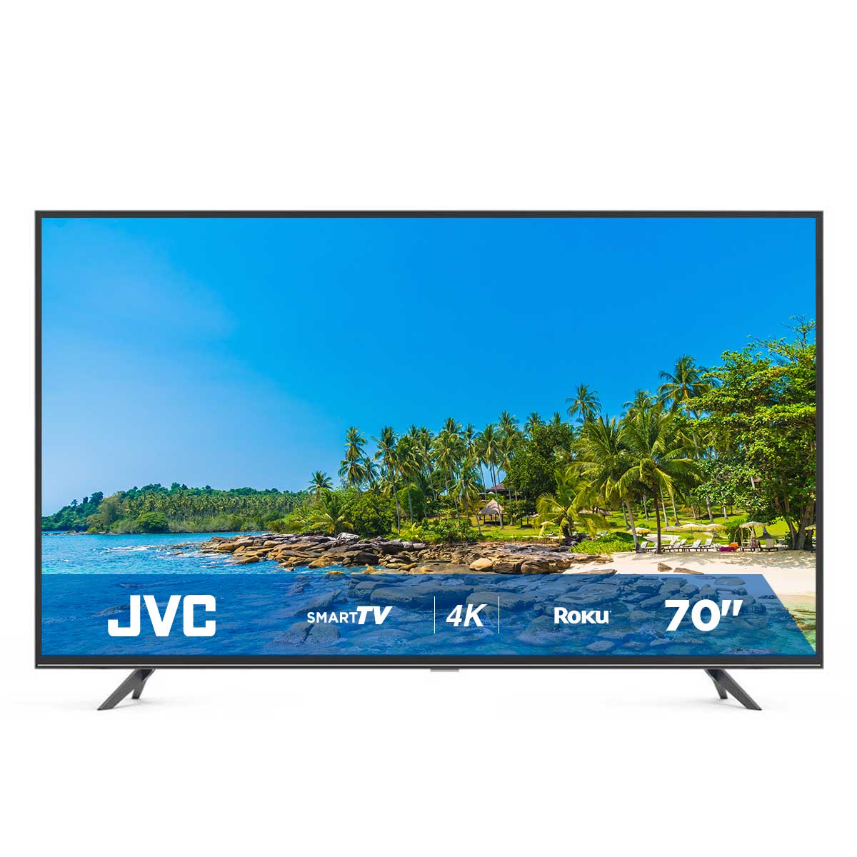Pantalla JVC 70 Pulgadas Smart TV UHD Roku SI70UR