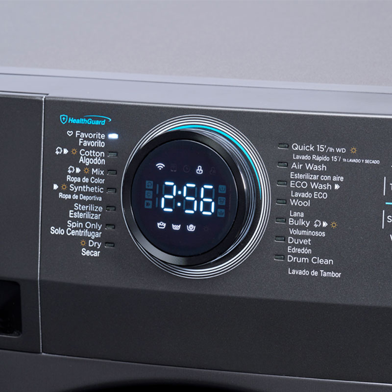 Lavasecadora Midea MF200D125WB-T  Carga Frontal Smart Dial 12.5 Kg / 7 Kg