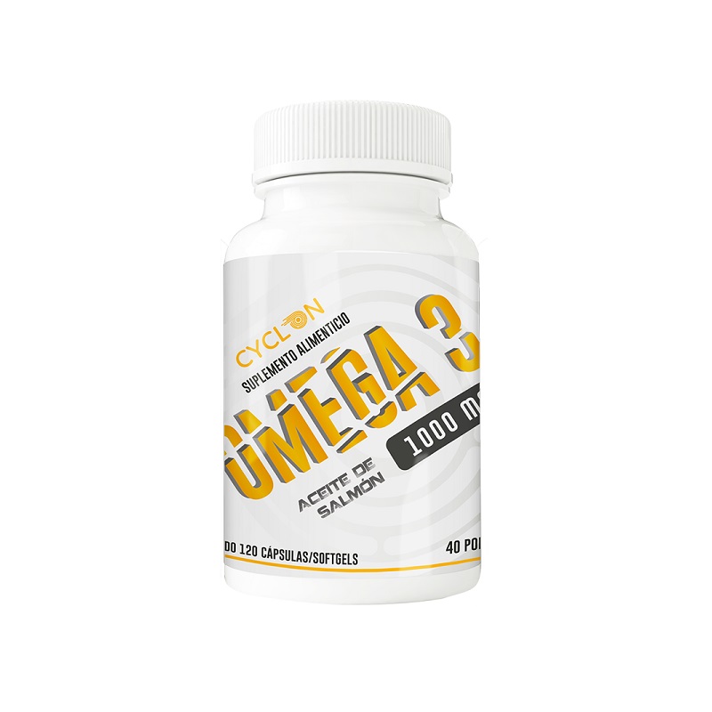Suplemento Alimenticio Omega 3/Aceite Salmon 1000mg 120 capsulas Cyclon