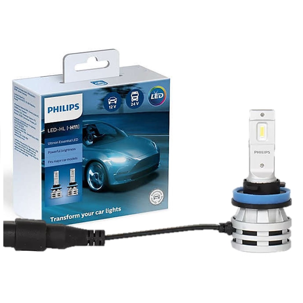      Kit Focos Led H11 Philips 6500k 1500 Hrs 2 Pzas. Original