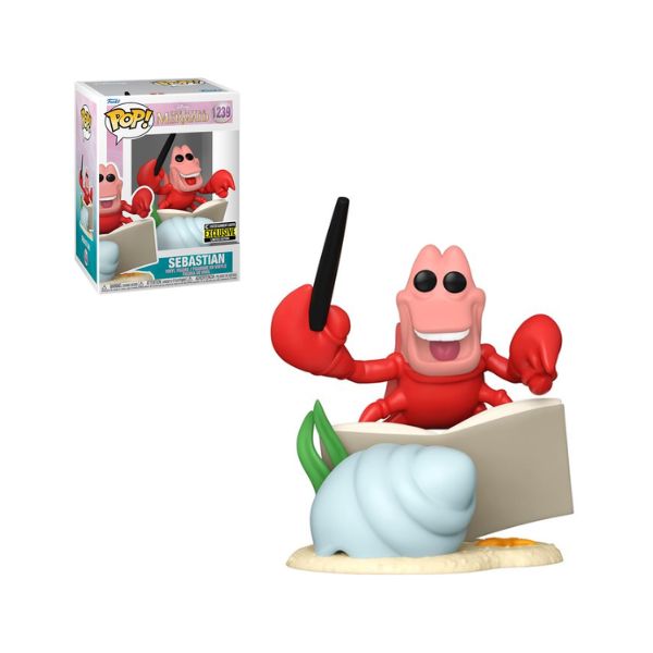 Sebastian Exclusivo EE Funko Pop Disney Little Mermaid