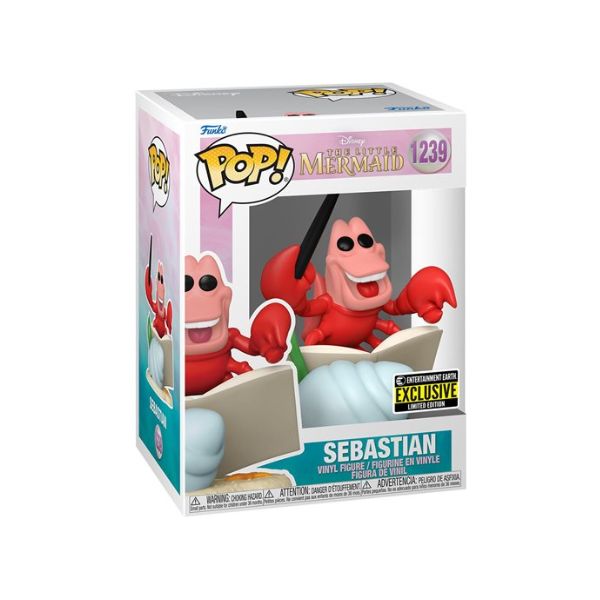Sebastian Exclusivo EE Funko Pop Disney Little Mermaid