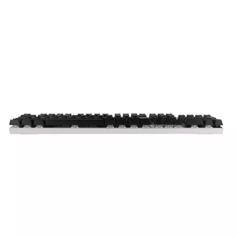 Teclado Gamer Batauro Beliarde Mecánico Switch Blue Blanco