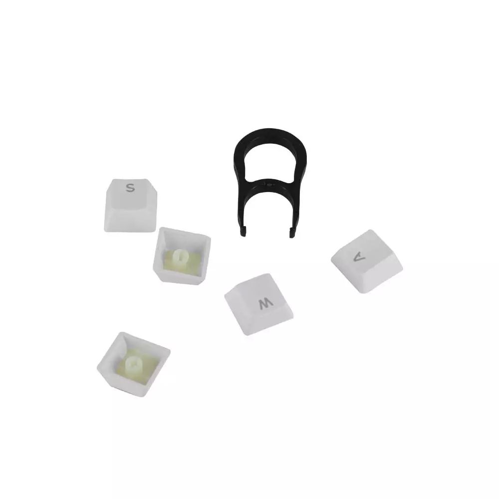 Teclado Gamer Batauro Beliarde Mecánico Switch Blue Blanco