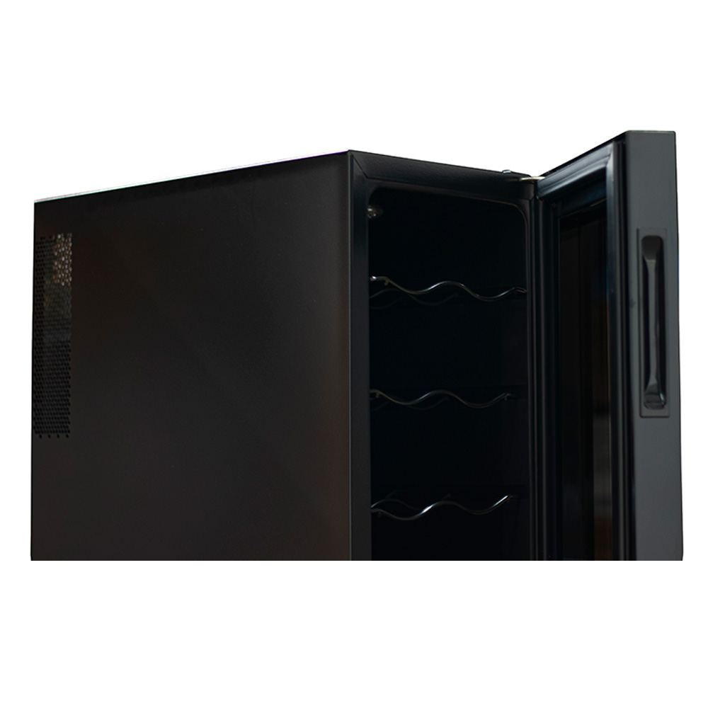 Cava Enfriadora de Vinos Frigidaire 8 Botellas con control de Temperatura Negra