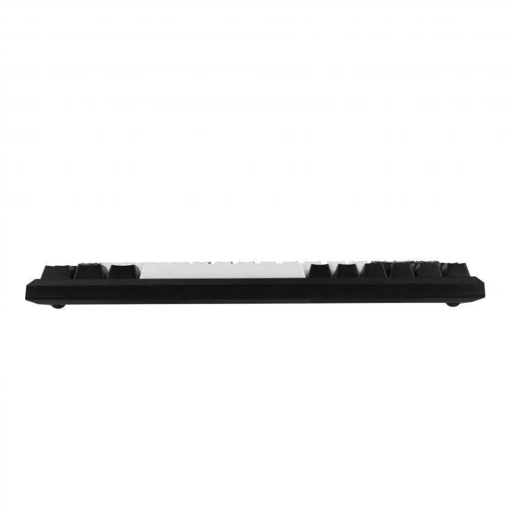 Teclado Gamer Batauro Boskar Mecánico 75% Switch Blue Bluetooth Negro
