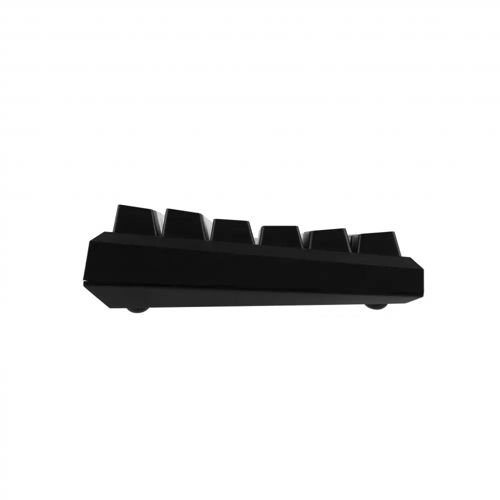 Teclado Gamer Batauro Boskar Mecánico 75% Switch Blue Bluetooth Negro