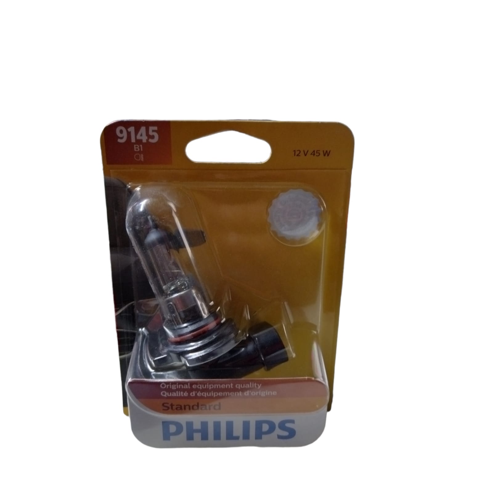 2 Focos Halógeno Automotriz H10 Philips 45w