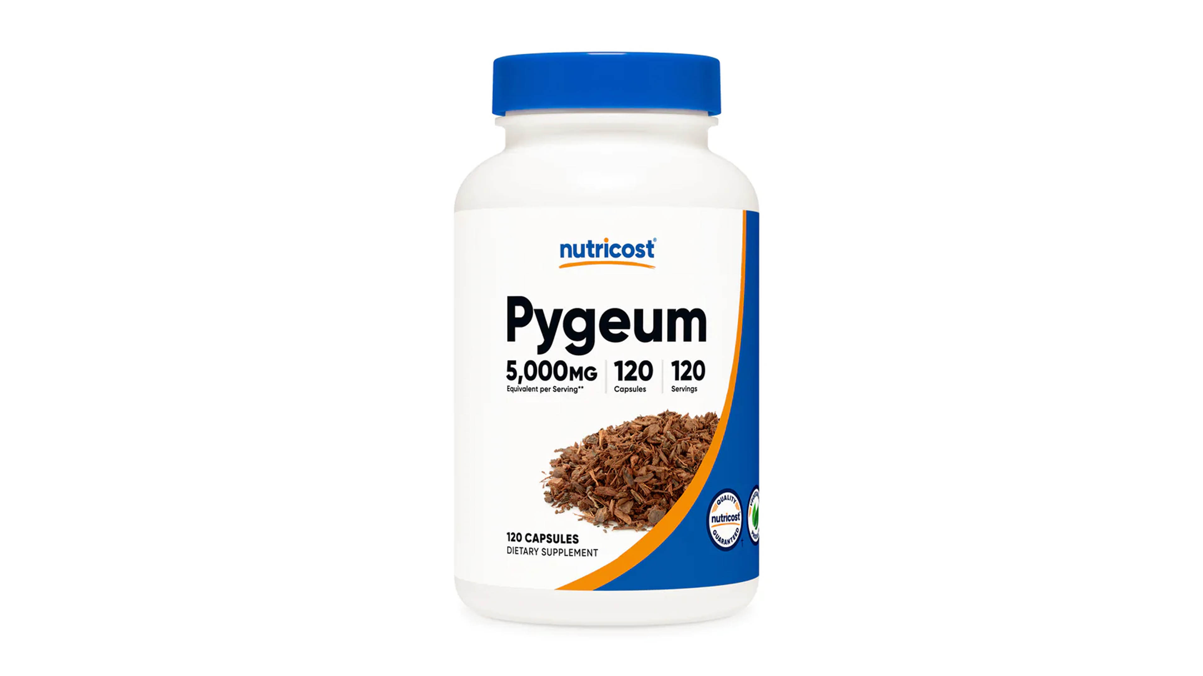 Pygeum 5000 Mg Nutricost Ciruelo Africano 120 Capsulas