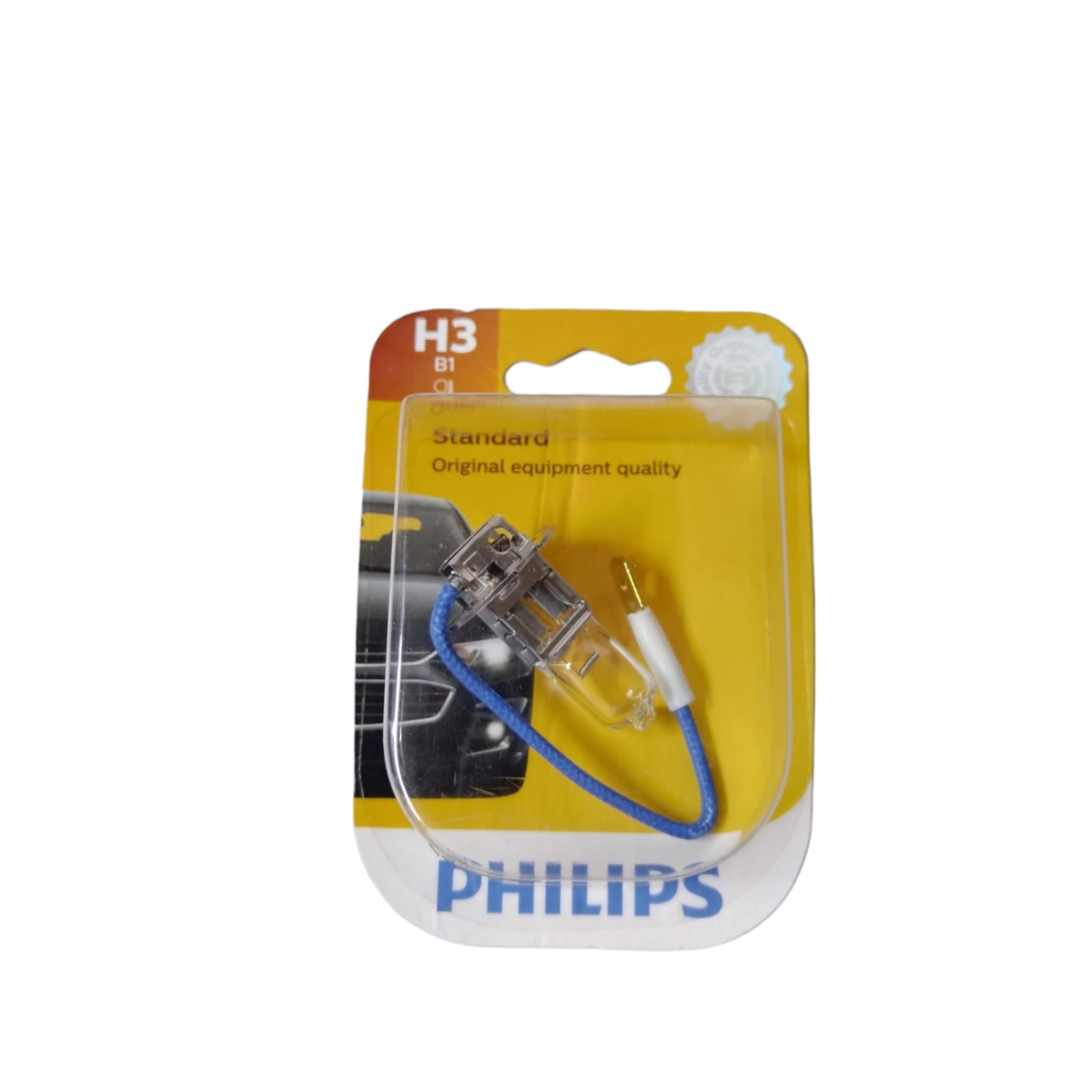 2 Focos Phillips H3 12v 55w Halógeno Equipo Original