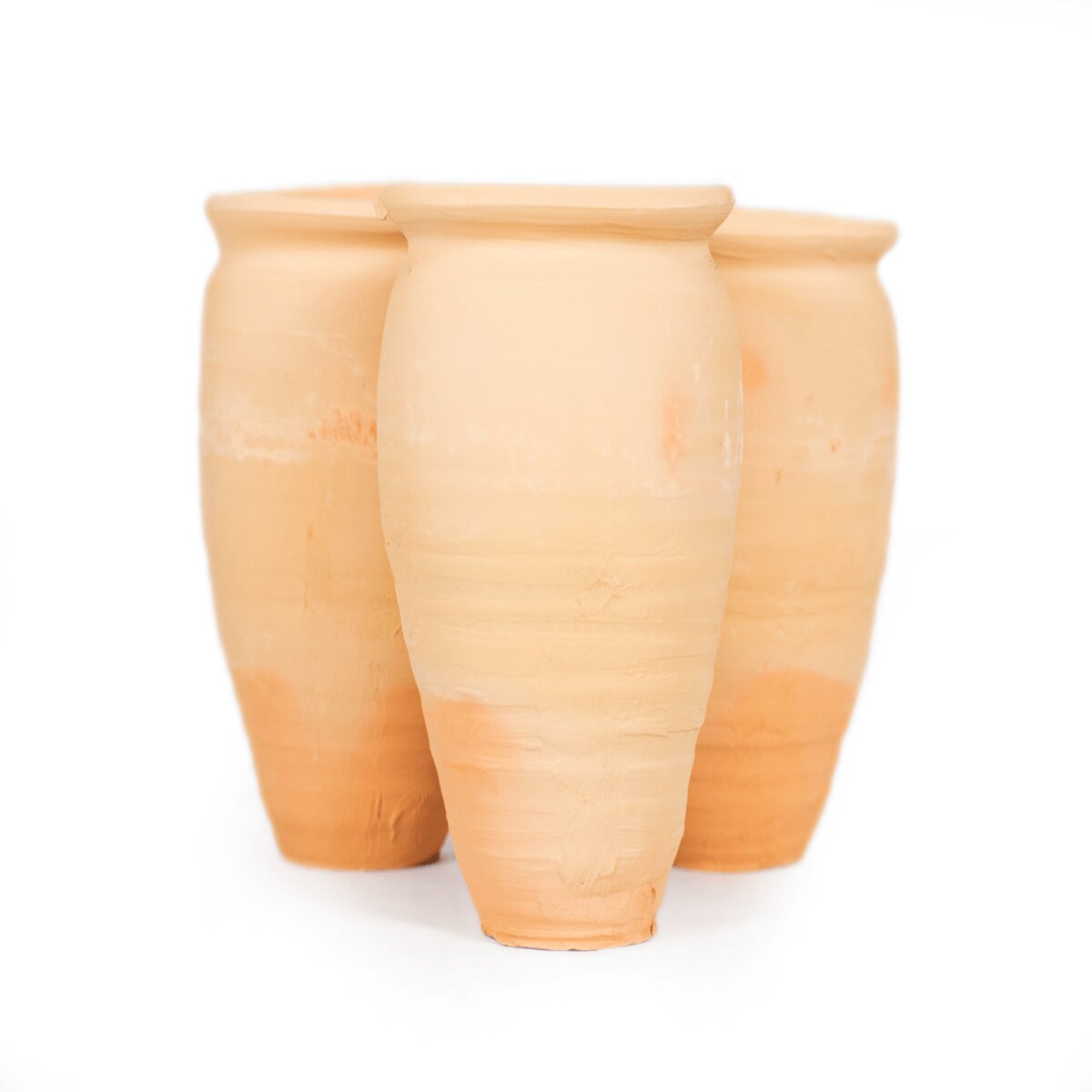 Cantaritos de barro natural 500ml 10 pzas