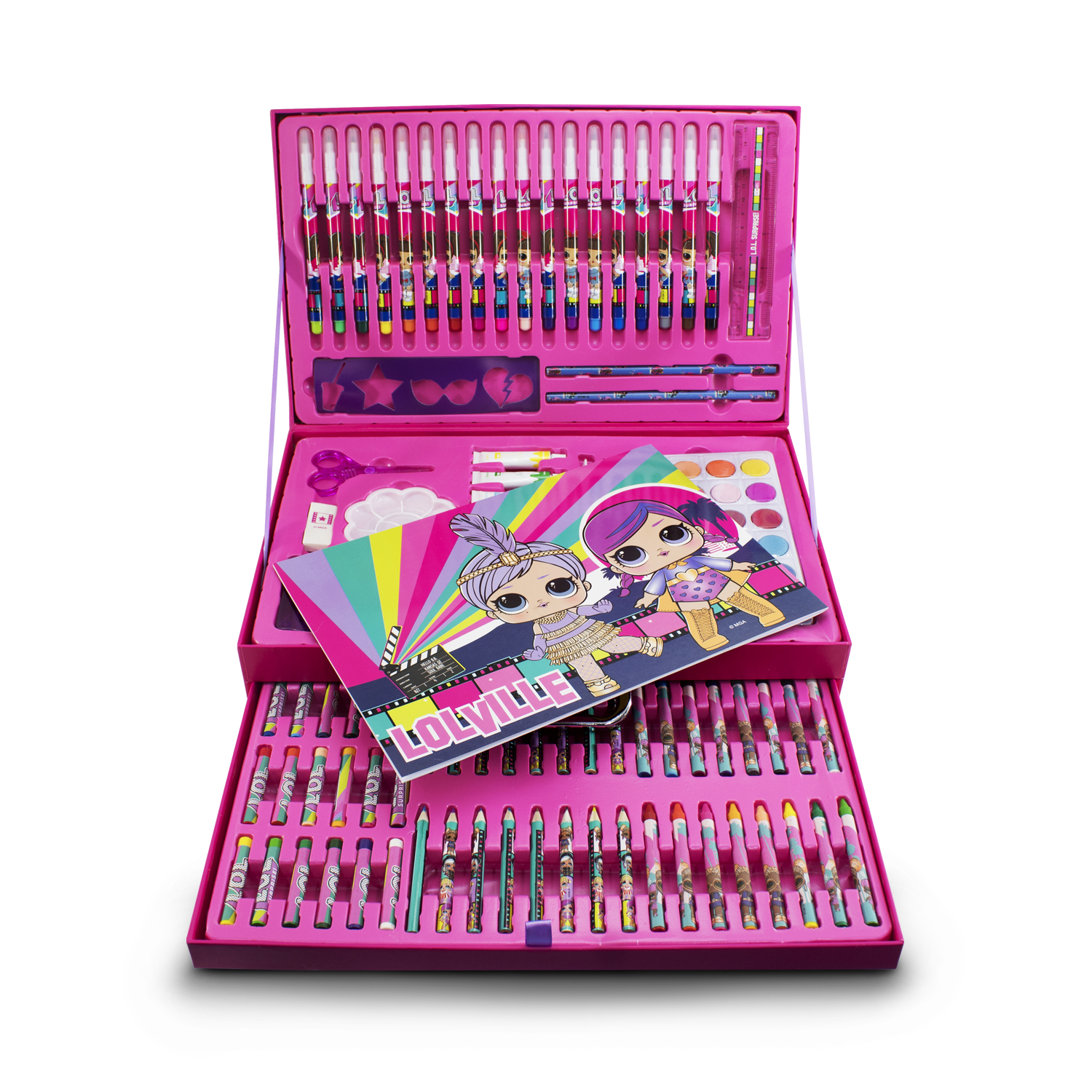 Set De Arte Para Niñas Lol Surprise +100 Piezas