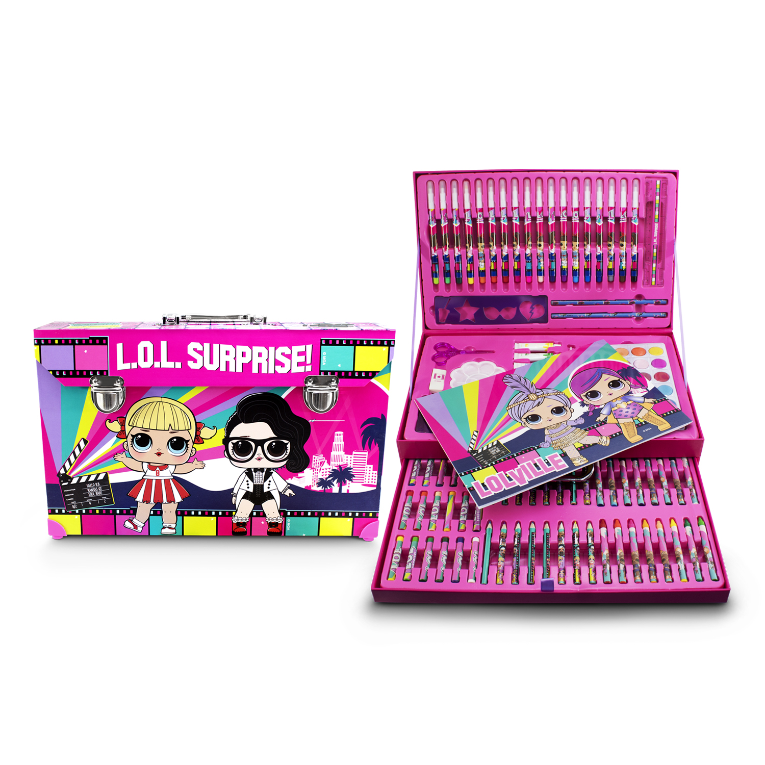 Set De Arte Para Niñas Lol Surprise +100 Piezas
