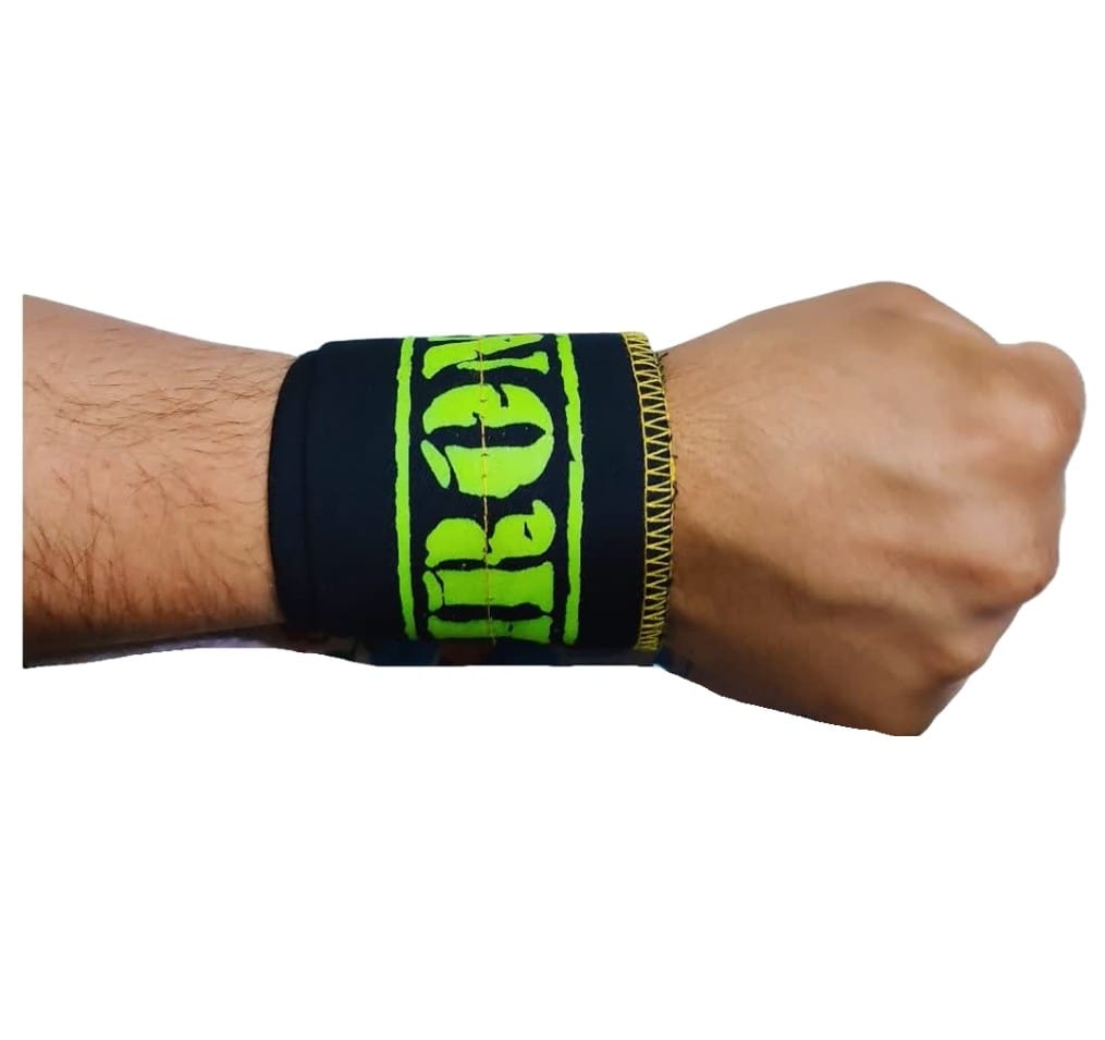 Muñequeras Par Tela Rigida Gym Crossfit Calestenia Gimnasia