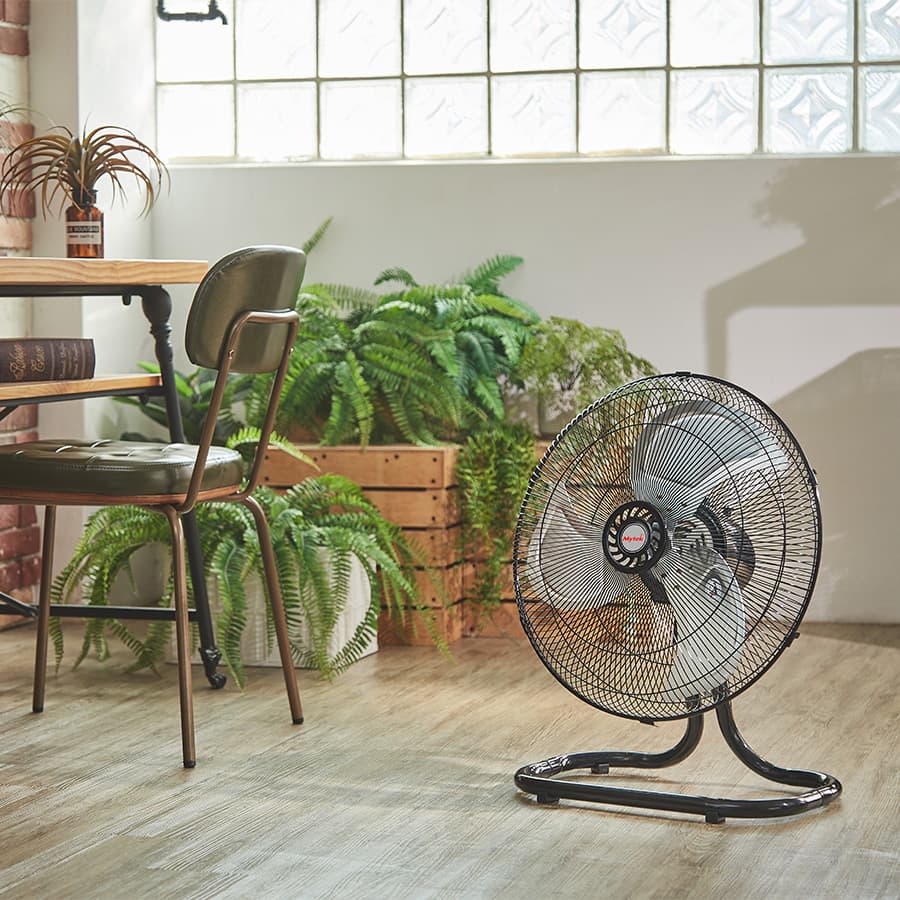 Ventilador 18" Pedestal Industrial 2 En 1 Marca Mytek.