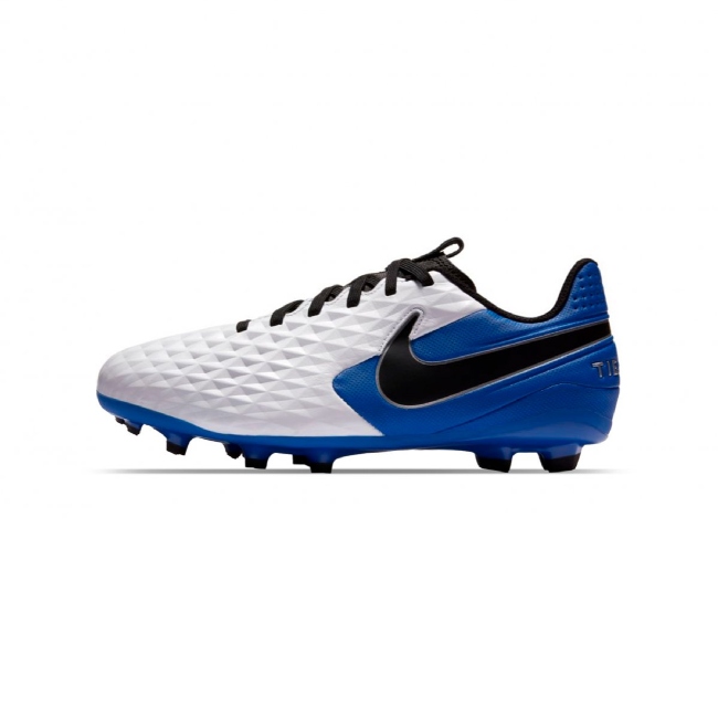 Tenis Para Futbol Nike JR Legend 8 Academy FG/MG Azul/Blanco AT5732-104
