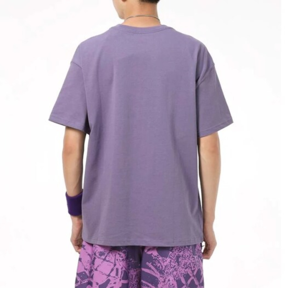 Playera casual Nike lavanda Hombre DR0999-588 