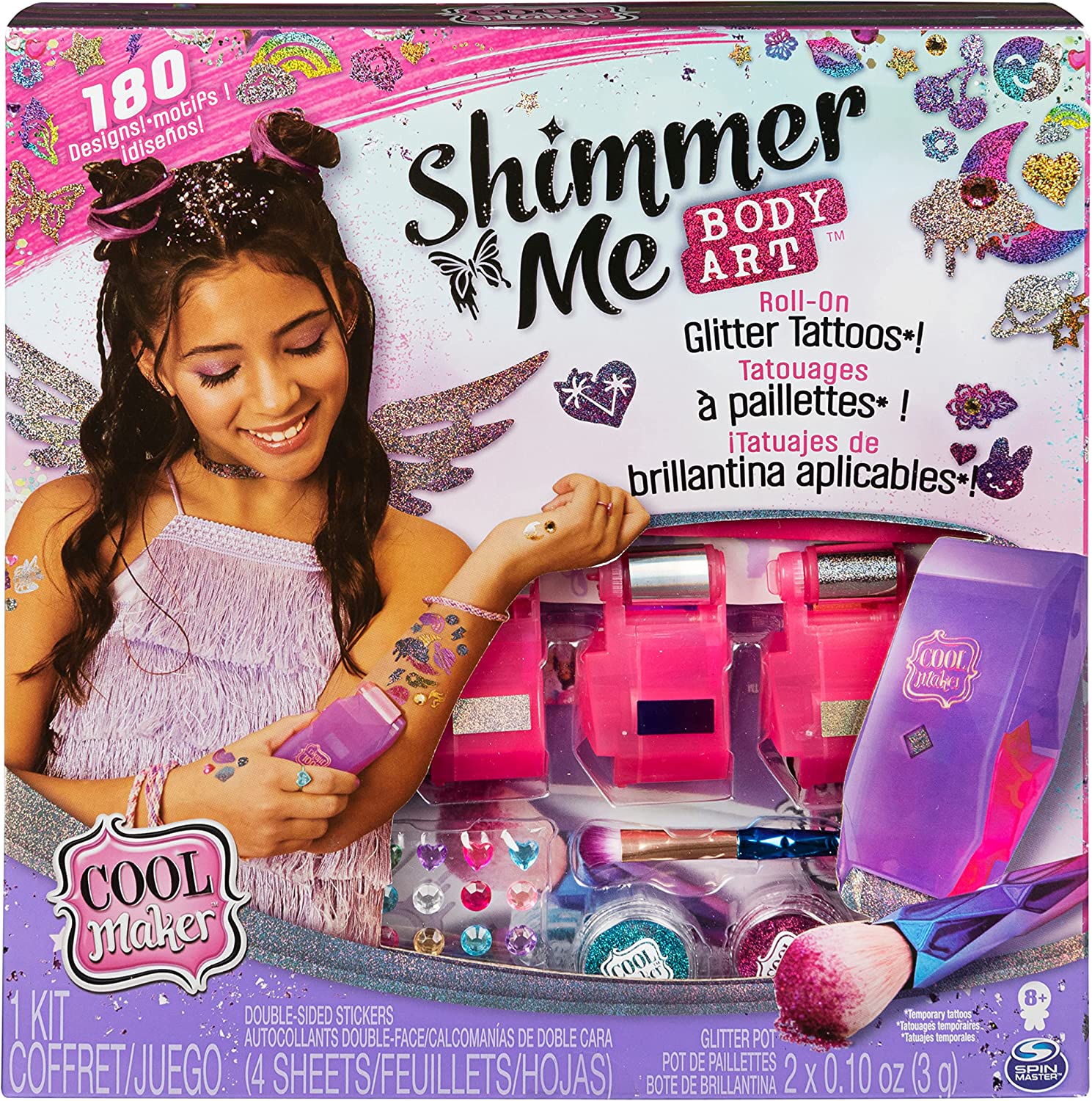 Estudio Tatuajes Moda Shimmer Me Body Art Cool Maker