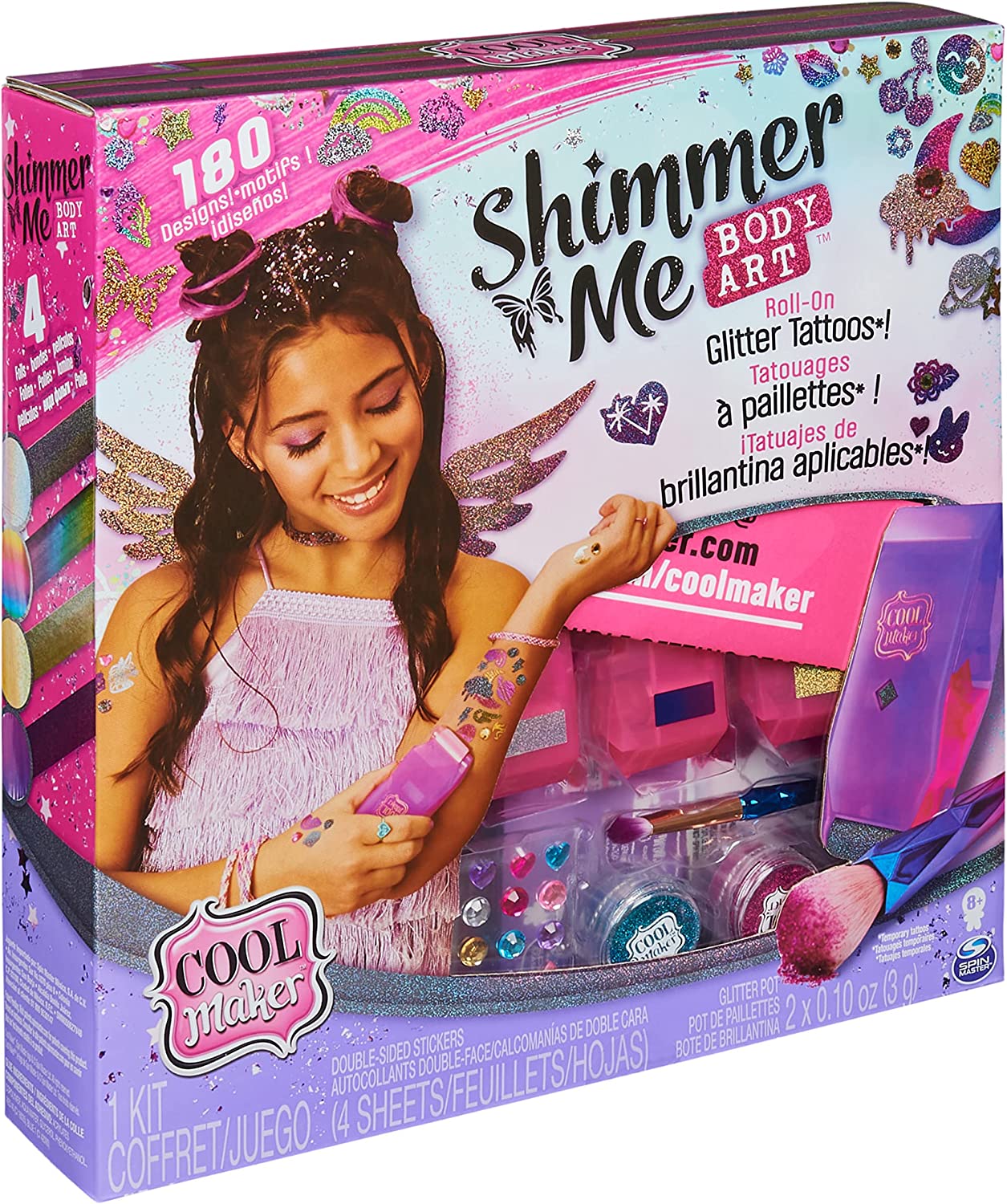 Estudio Tatuajes Moda Shimmer Me Body Art Cool Maker