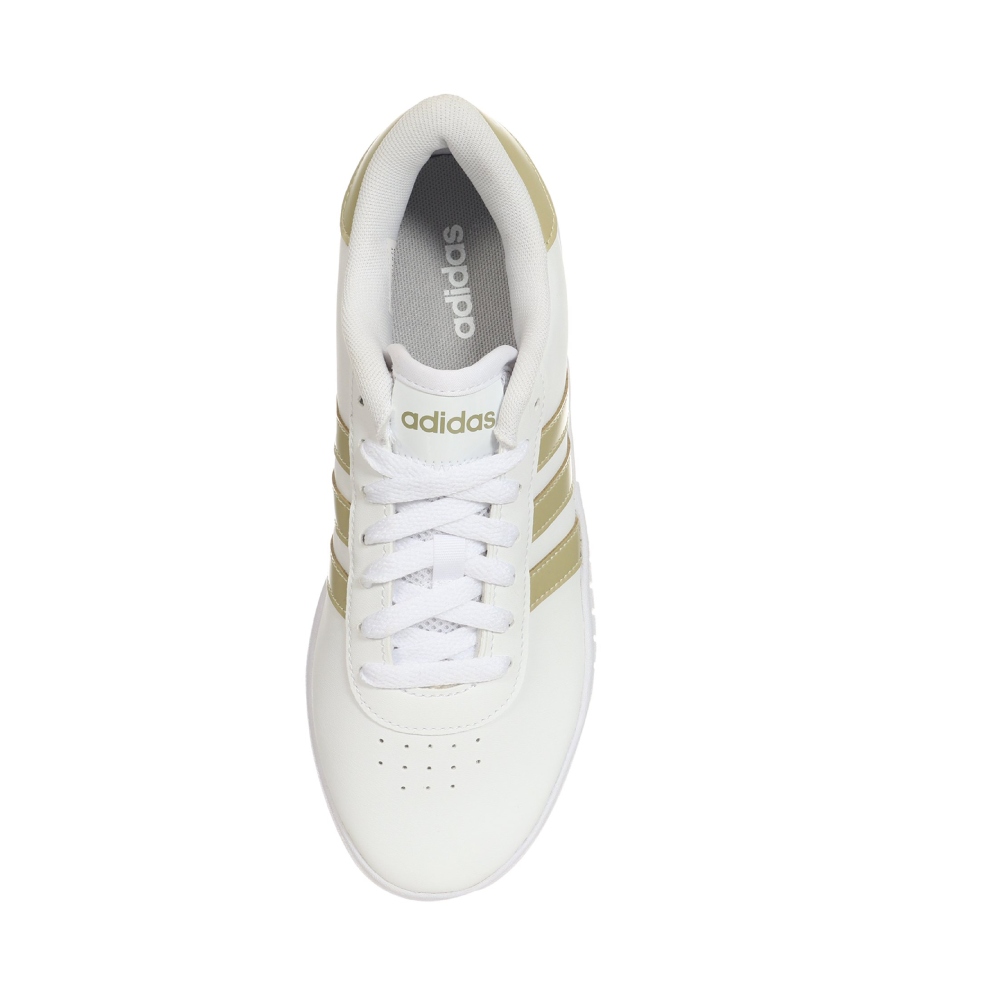 Tenis Adidas Court Bold Blanco-Dorado/Mujer GY8583