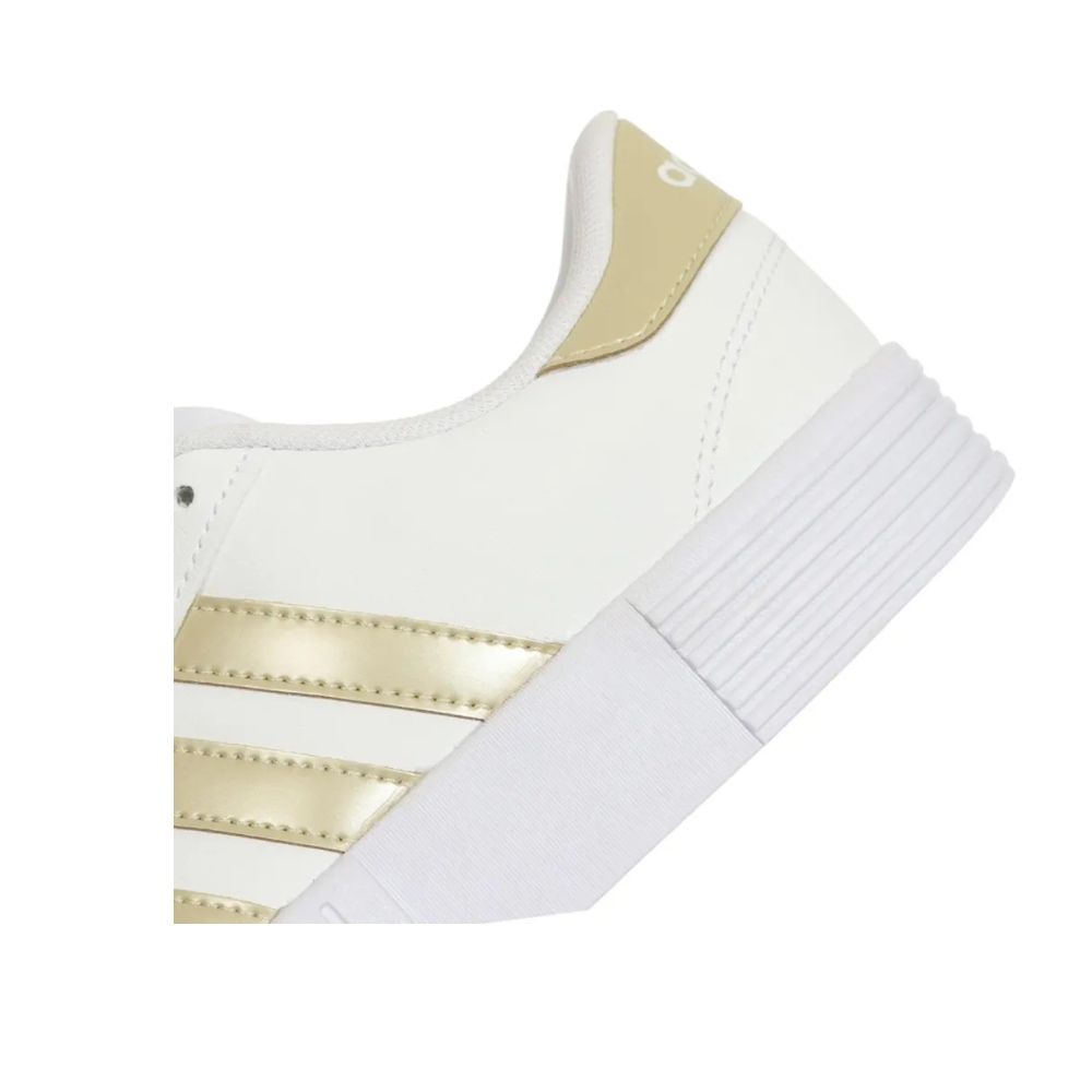 Tenis Adidas Court Bold Blanco-Dorado/Mujer GY8583