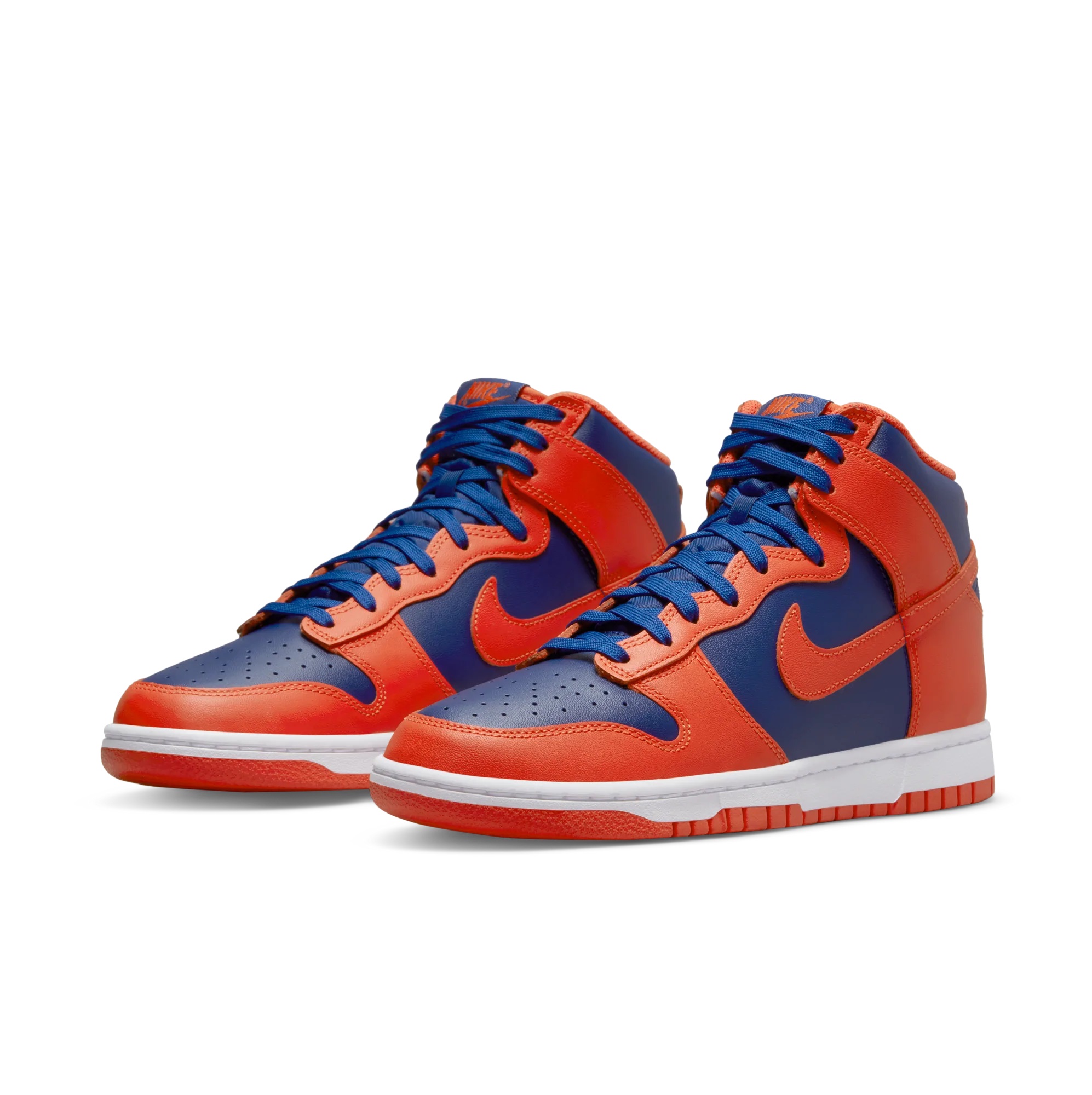 Tenis Nike Dunk Orange and Deep Royal Talla 27cm Hombre