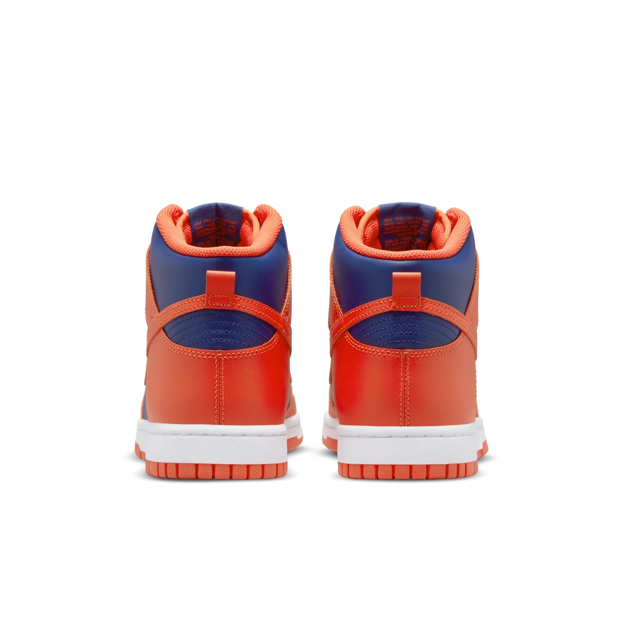Tenis Nike Dunk Orange and Deep Royal Talla 27cm Hombre