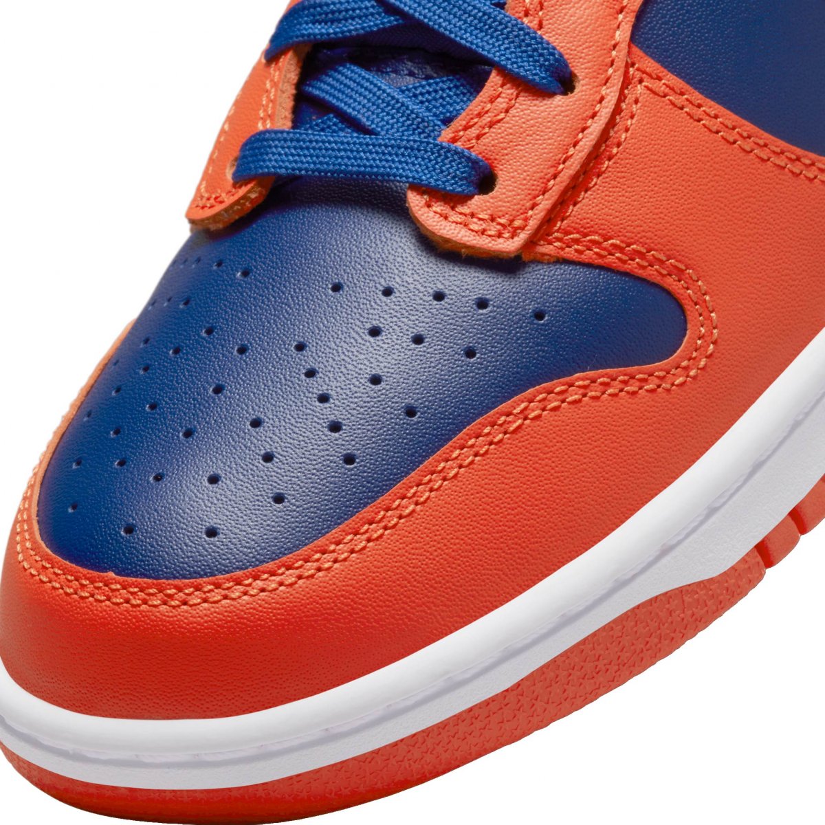 Tenis Nike Dunk Orange and Deep Royal Talla 27cm Hombre