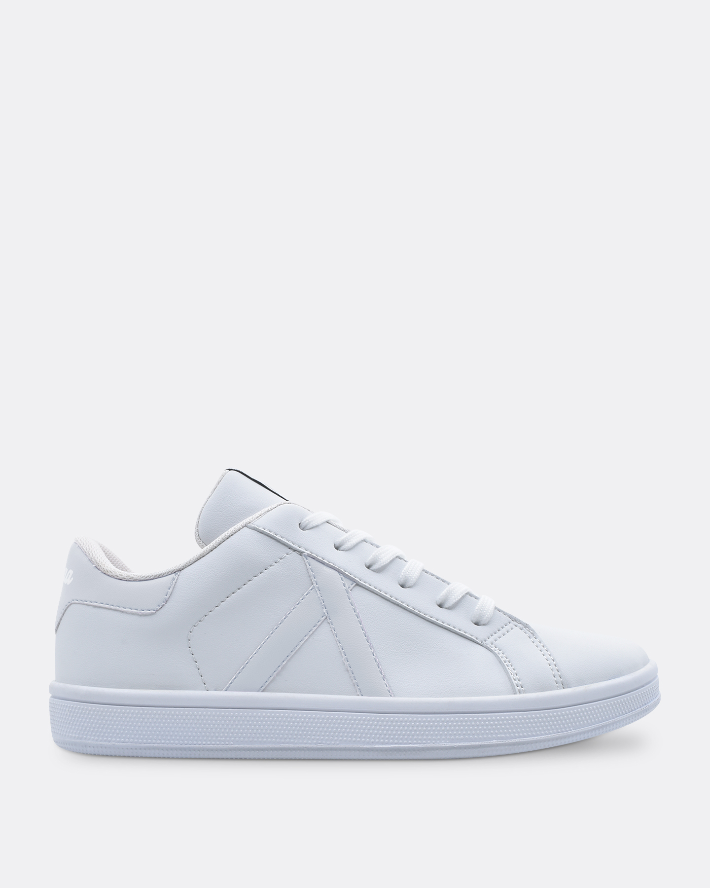 Tenis de Piel Blanco Con Agujeta Para Adulto Ankaa S001