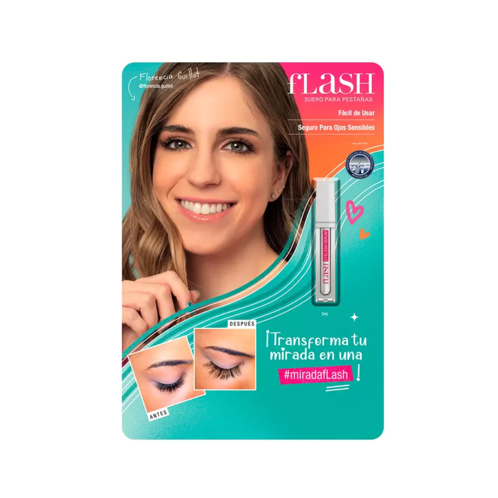 Flash Suero Amplificador de Pestañas 2 ml
