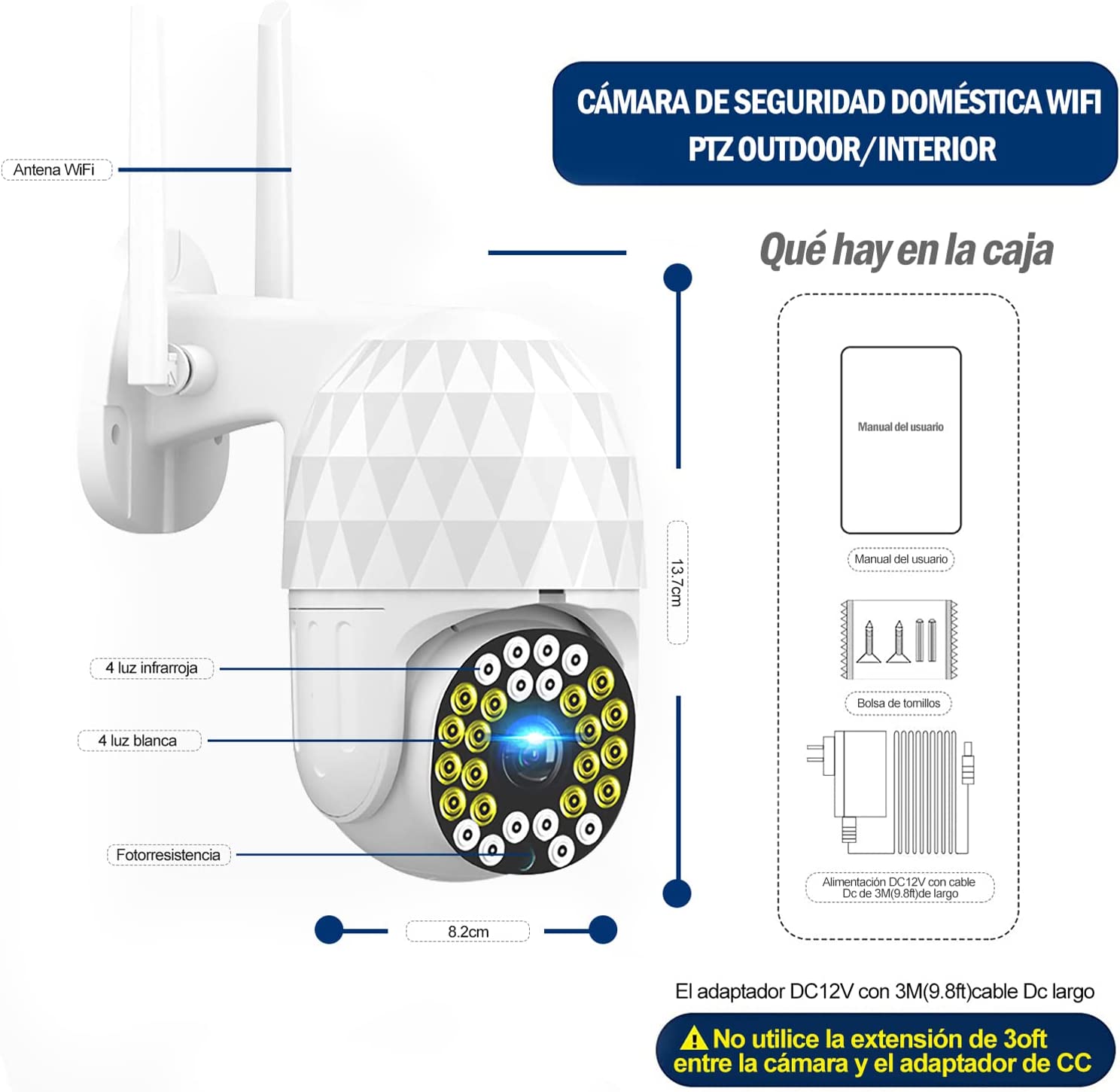 camara seguridad exterior