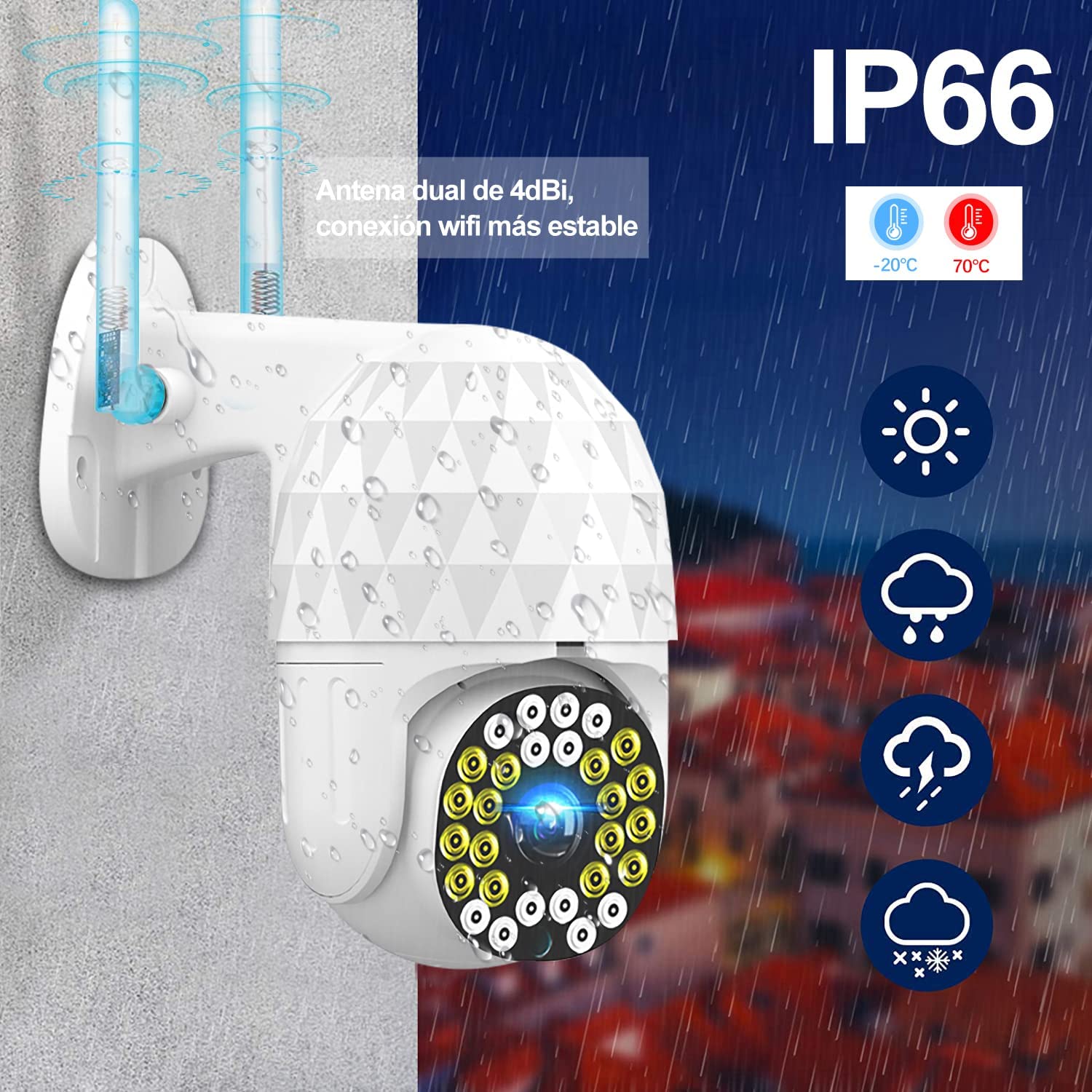 camara seguridad exterior