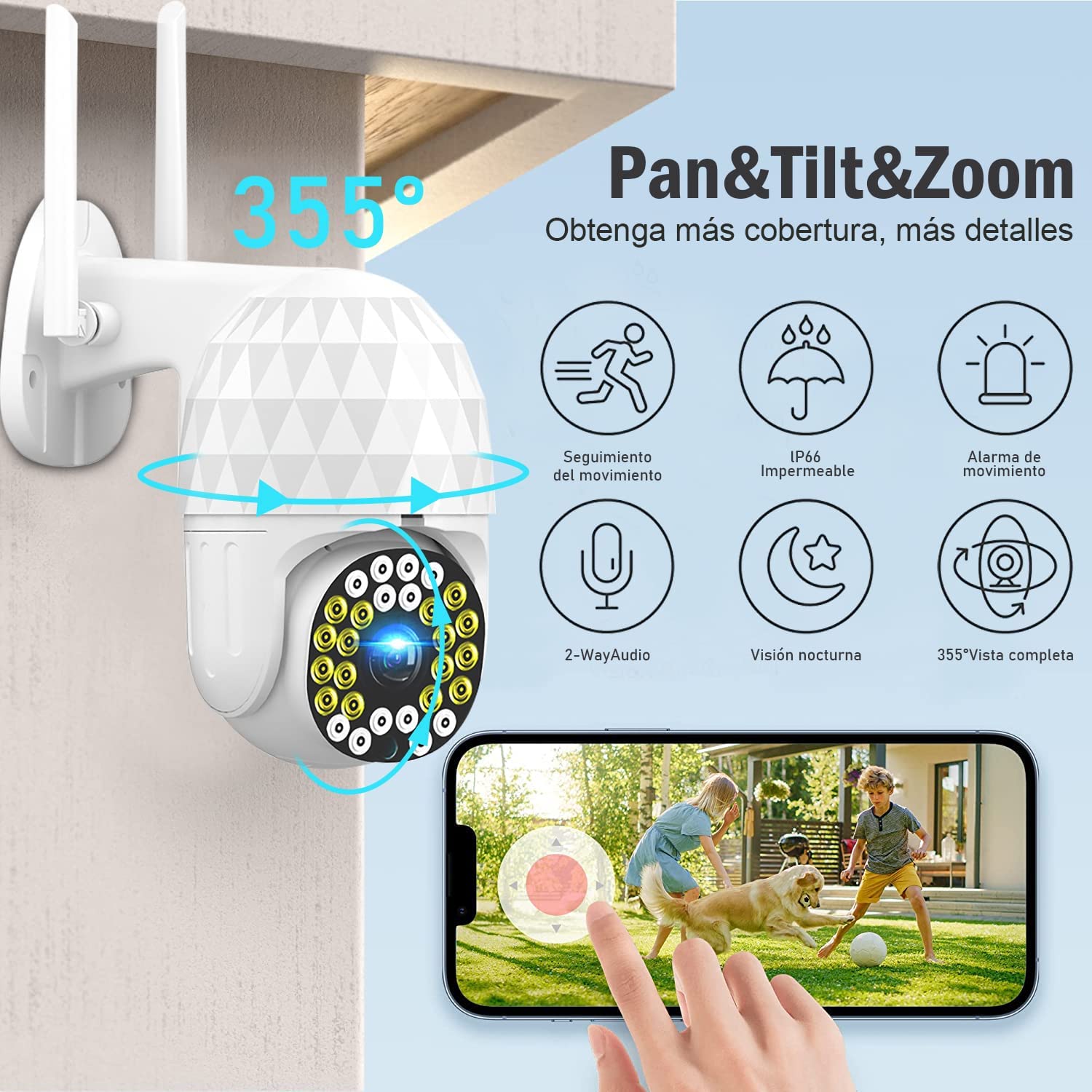 camara seguridad exterior