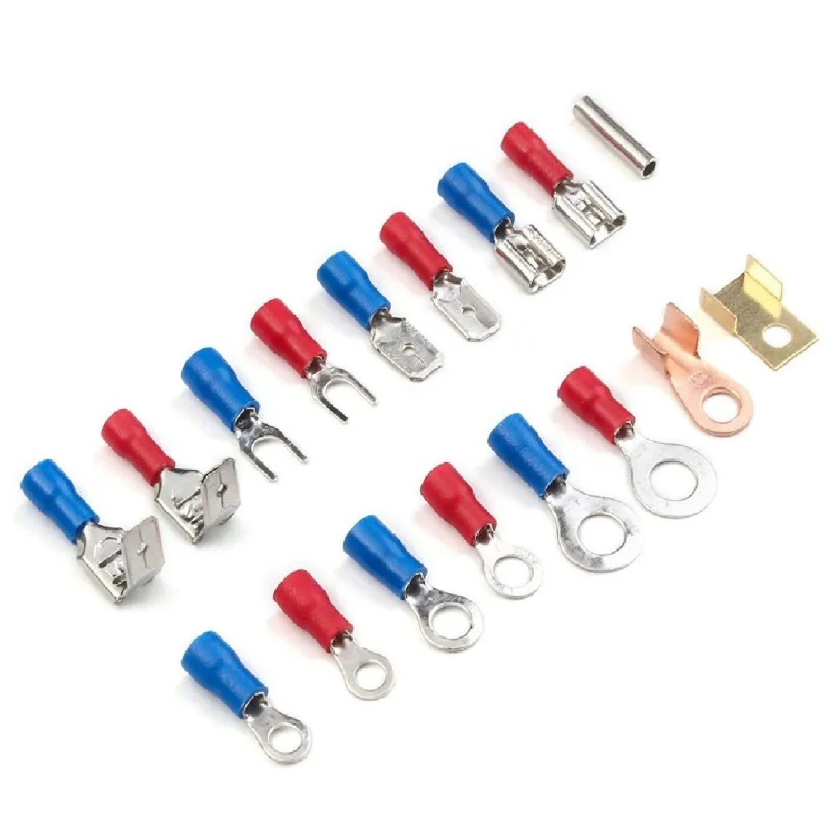 Set 678 Terminales Aisladas Conectores Para Cable Eléctrico
