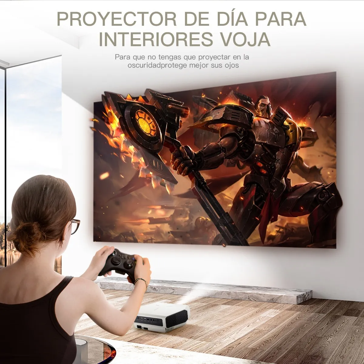 Proyector Led Full Hd Nativo 1080p 4k Wifi Bluetooth