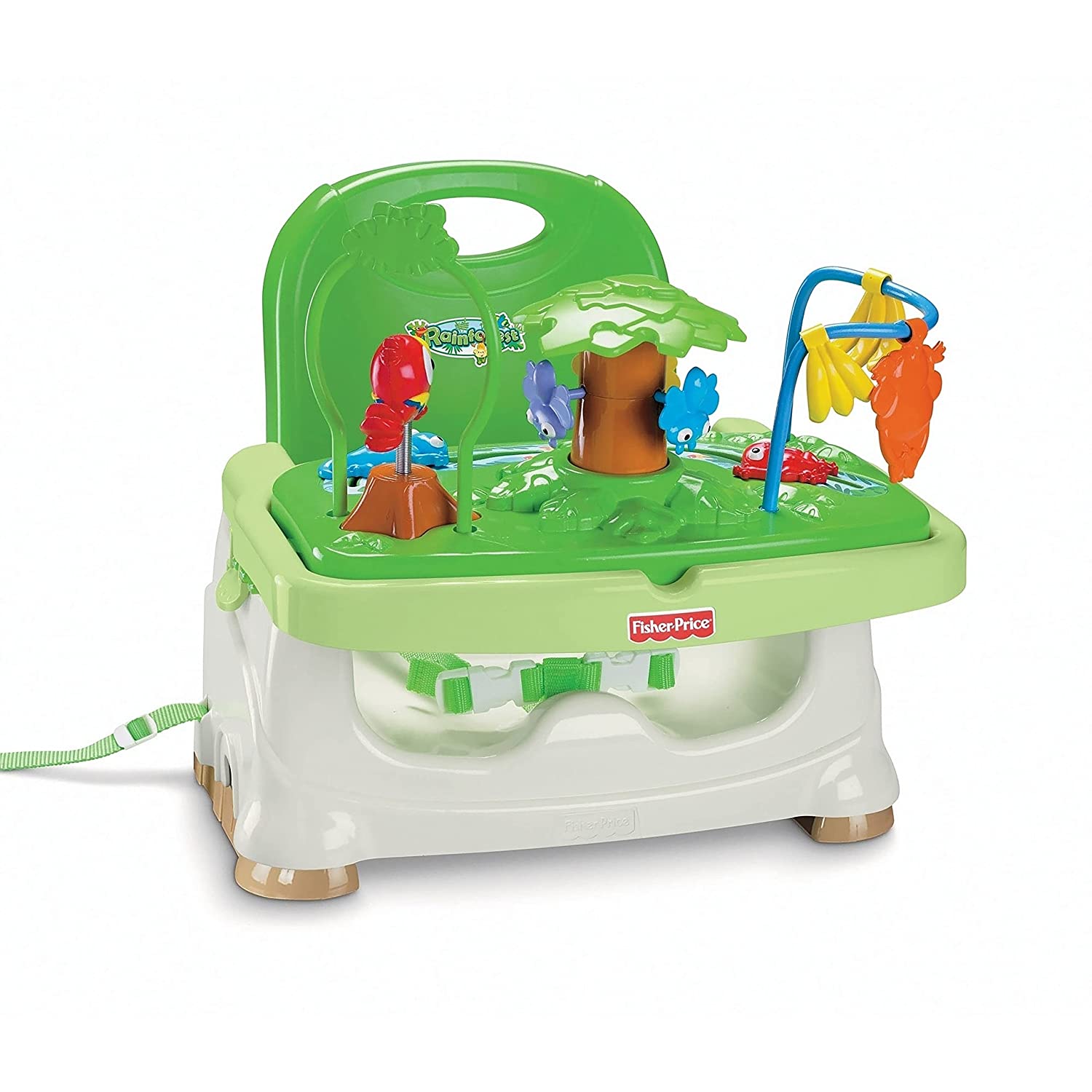 Silla Portatil Booster Selva Tropical Fisher Price