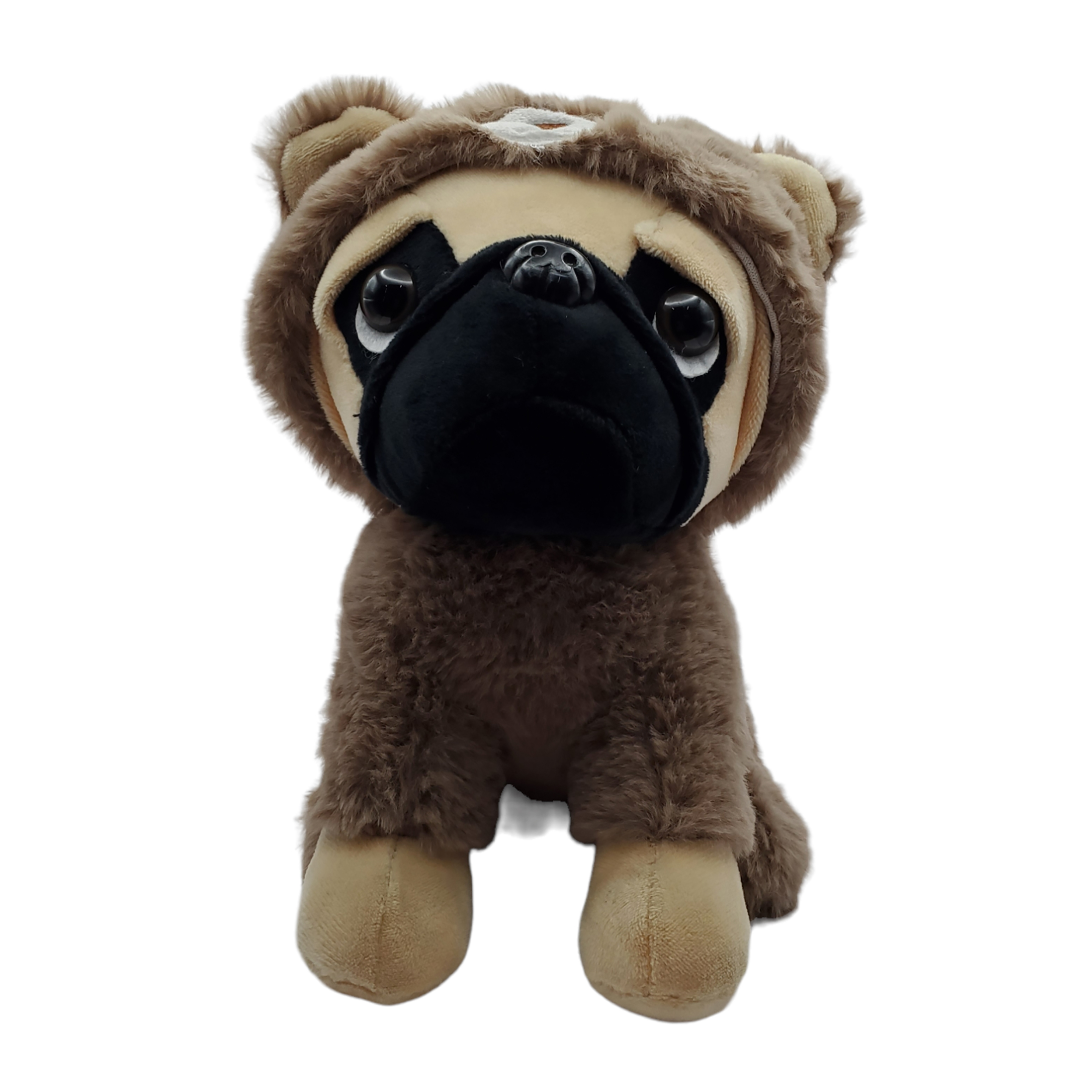Perrito Pug De Peluche Con Sueter 