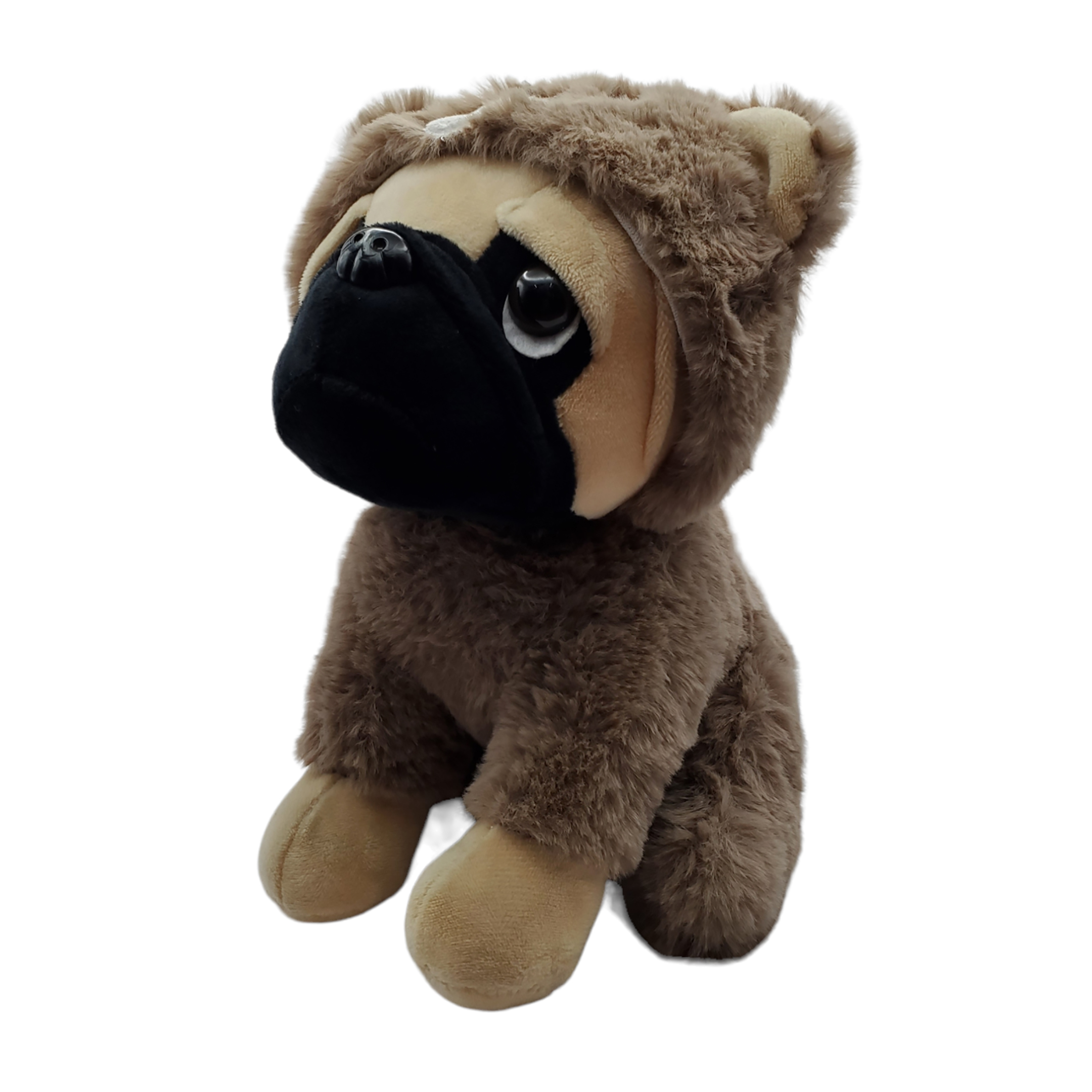Perrito Pug De Peluche Con Sueter 