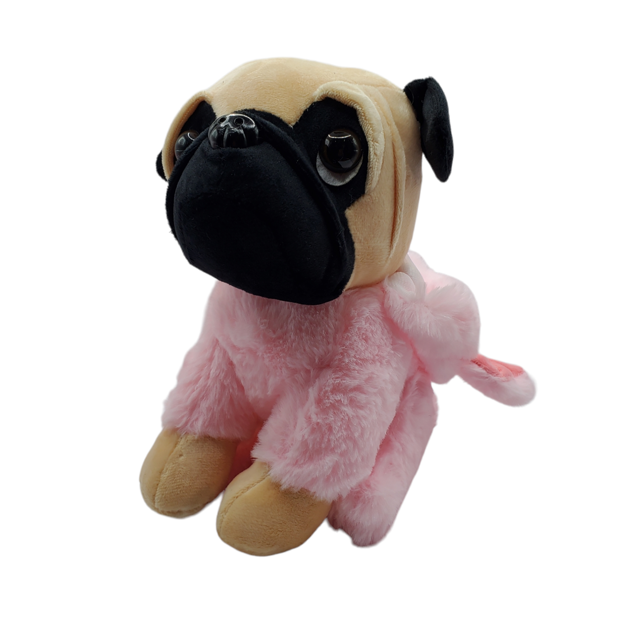 Perrito Pug De Peluche Con Sueter 