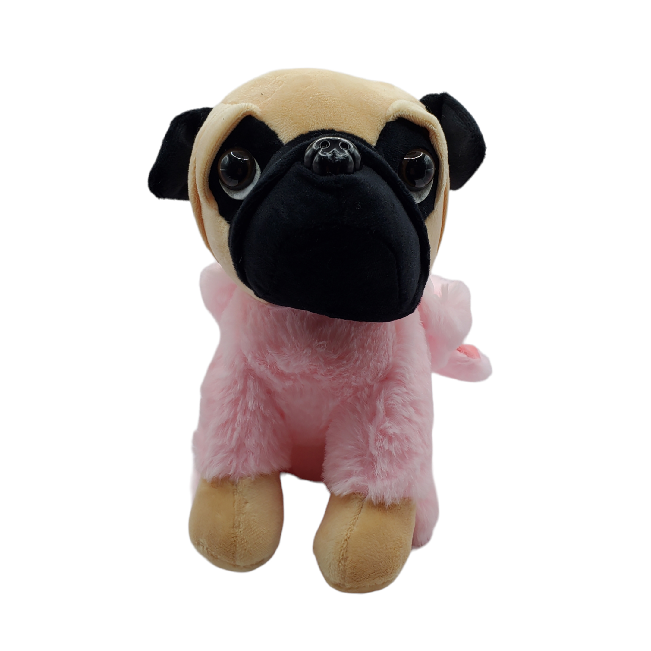 Perrito Pug De Peluche Con Sueter 