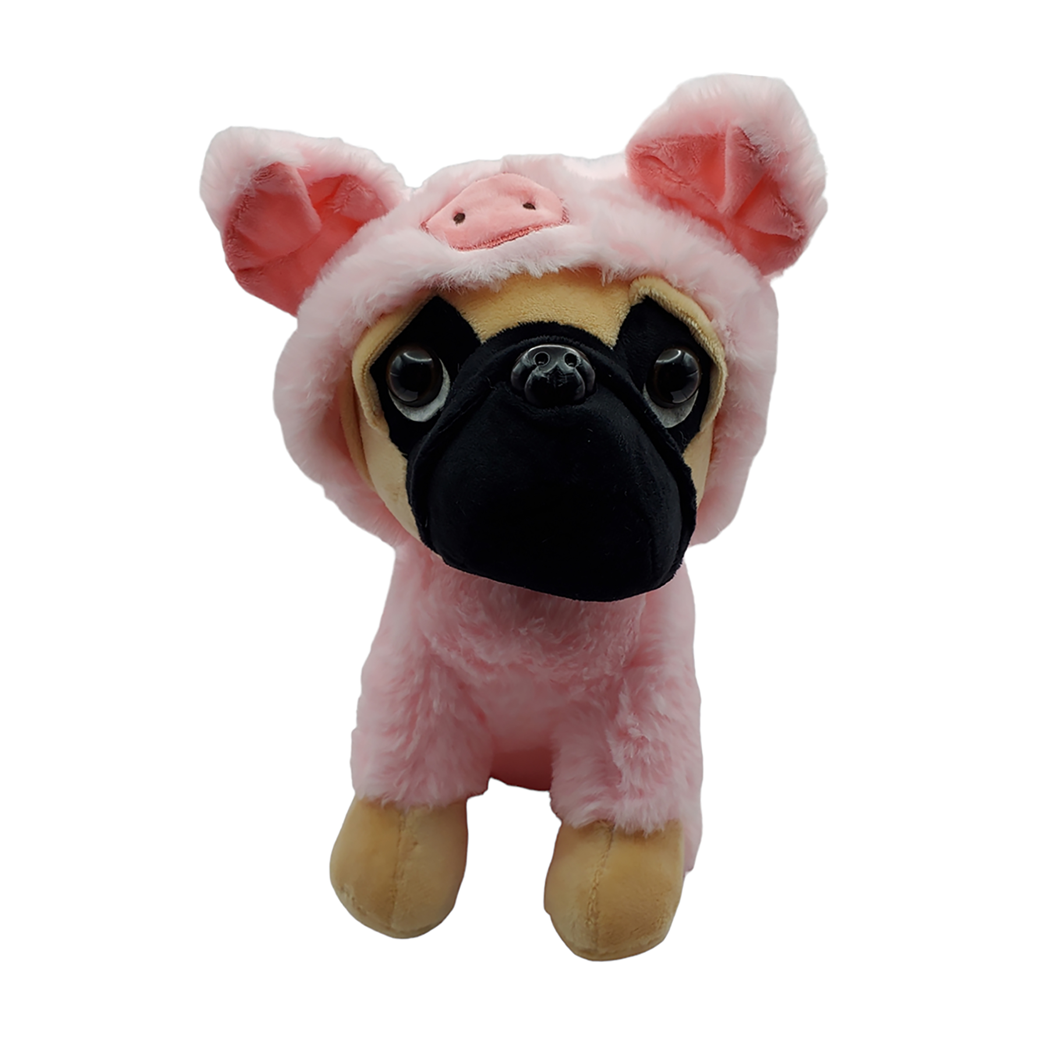 Perrito Pug De Peluche Con Sueter 