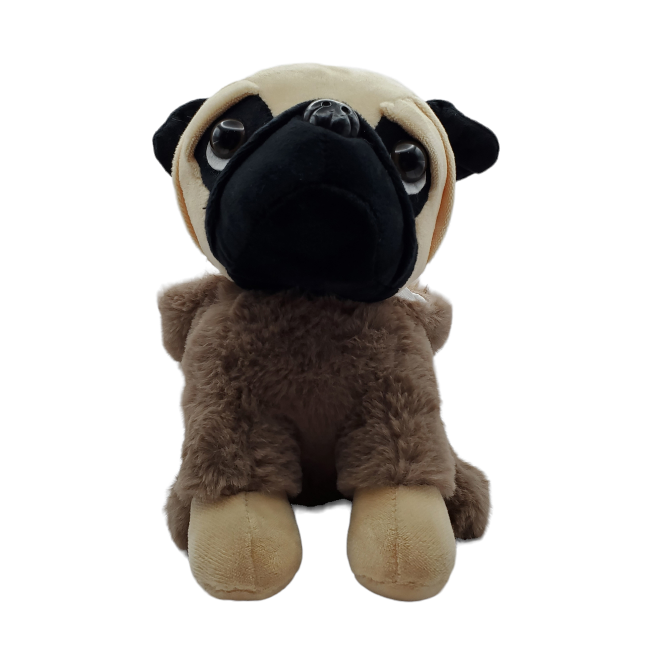 Perrito Pug De Peluche Con Sueter 