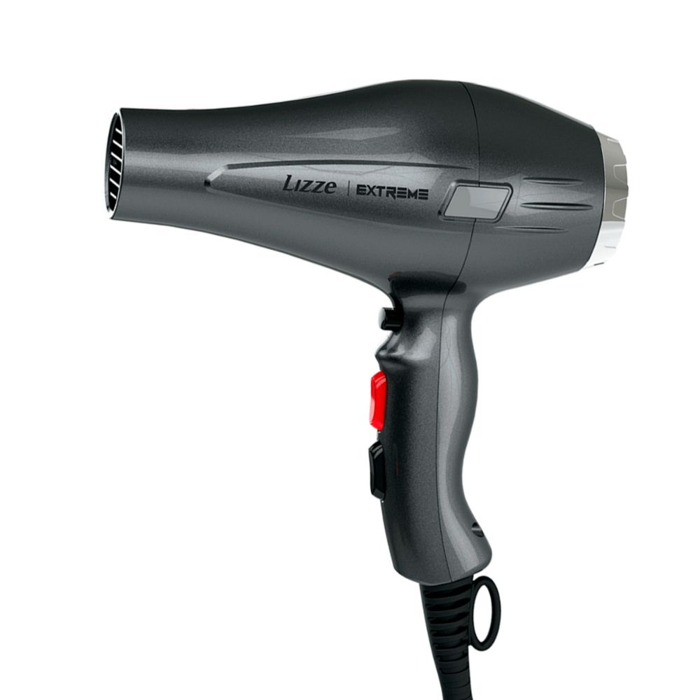 Secadora De Cabello Lizze Extreme Antiestatica Ionica 127v