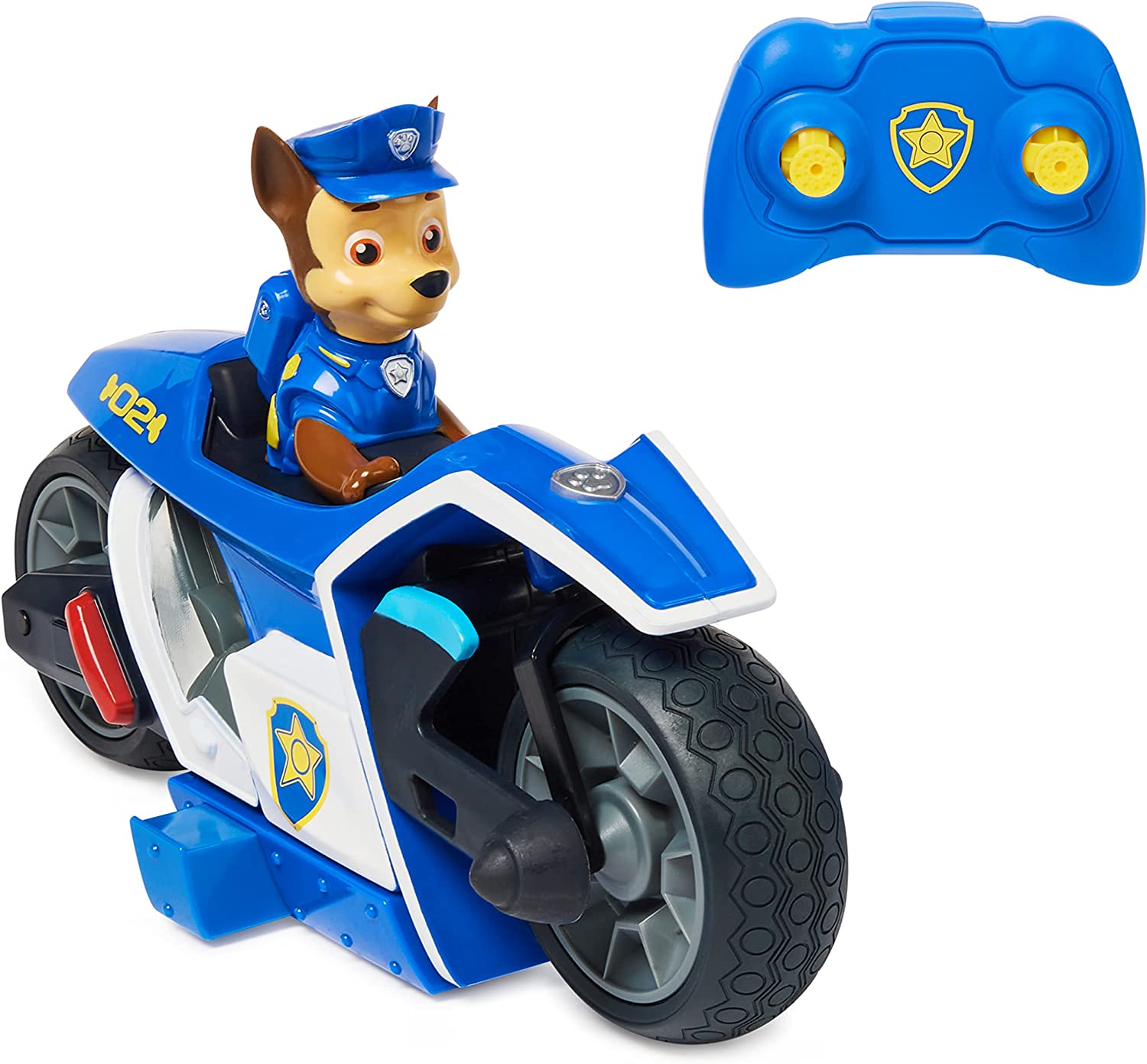 Chase Moto Policia Radio Control Motorcycle Spin Master
